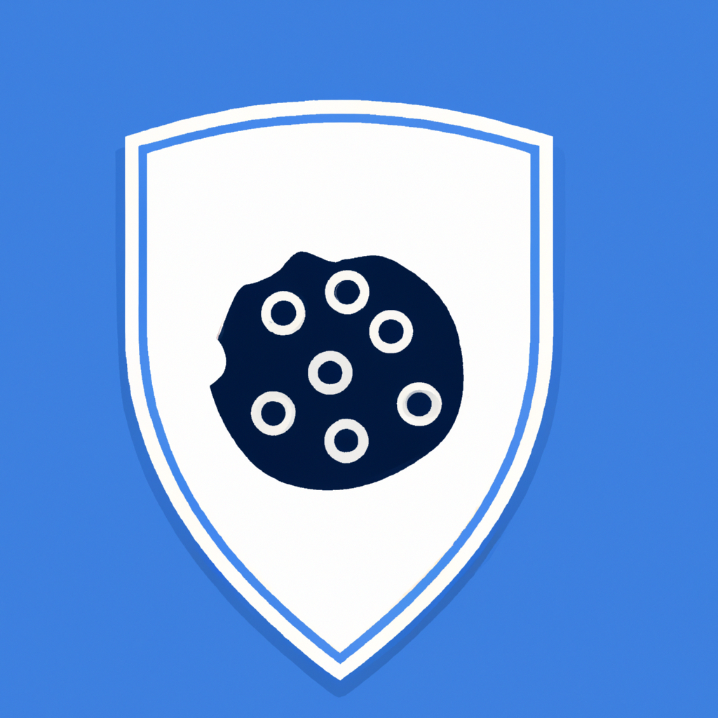 Icono de cookies y privacidad